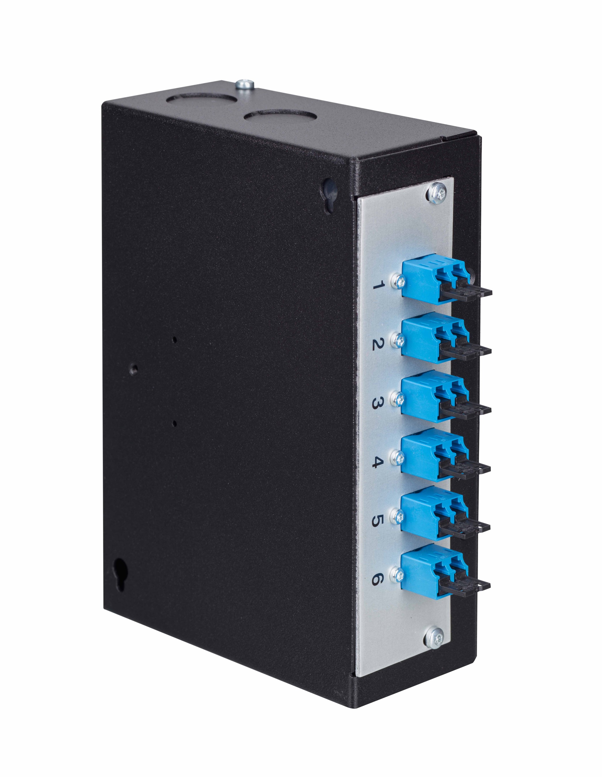 LWL DIN AP Box sz zu ML 2xLC/PC Dupl. MST SM