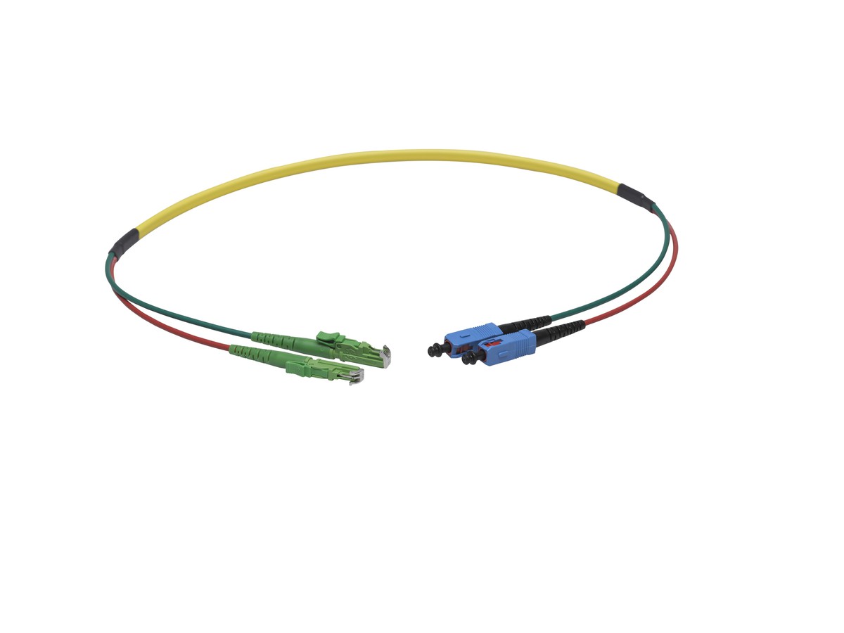 VL Dupl. Fig. 0 9/125 E2000APC/SC gb 3.5m