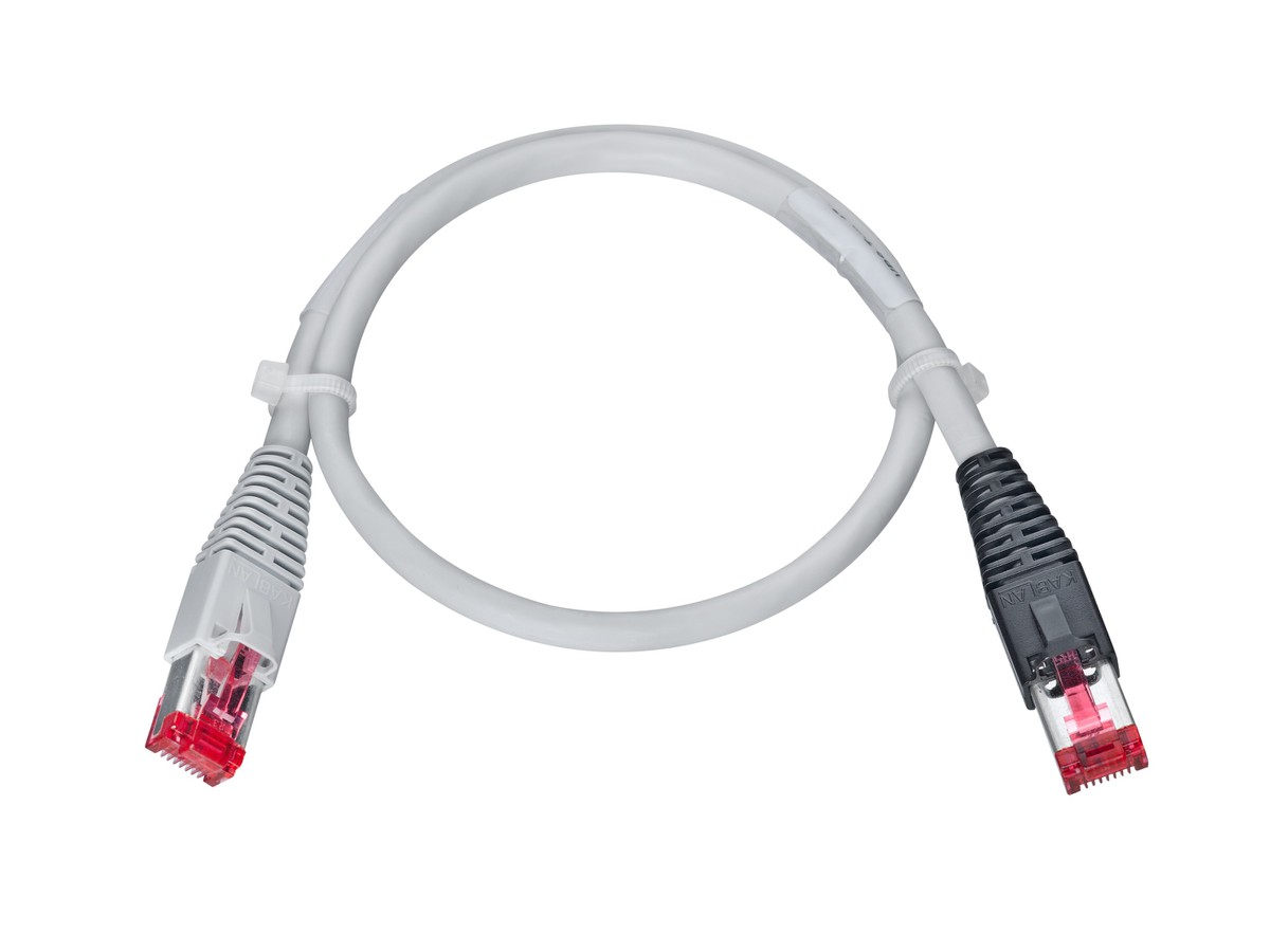 AK VBS Typ 17+ RJ45 HR hf gu/sz Kat.6 10.0m gr