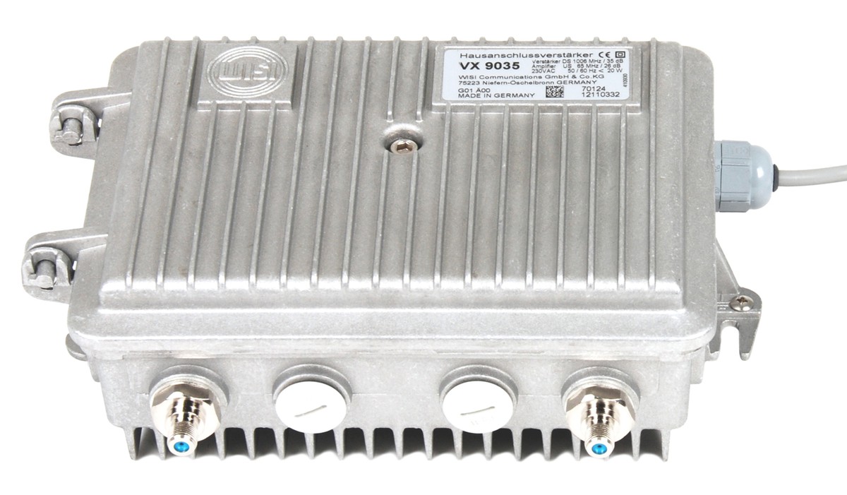 Amplificateur R/TV WISI VX9035 1GH 34dB, a.voie de retour