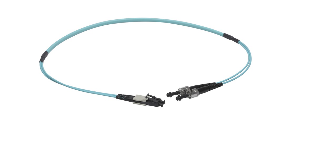 VL Dupl Fig. 0 50/125 OM3 ST/LC tk 0.5m