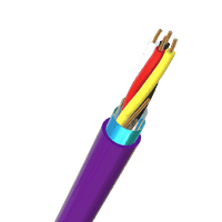 EIB/KNX-BUS (St) 2x2x0.8 hf violett Cca