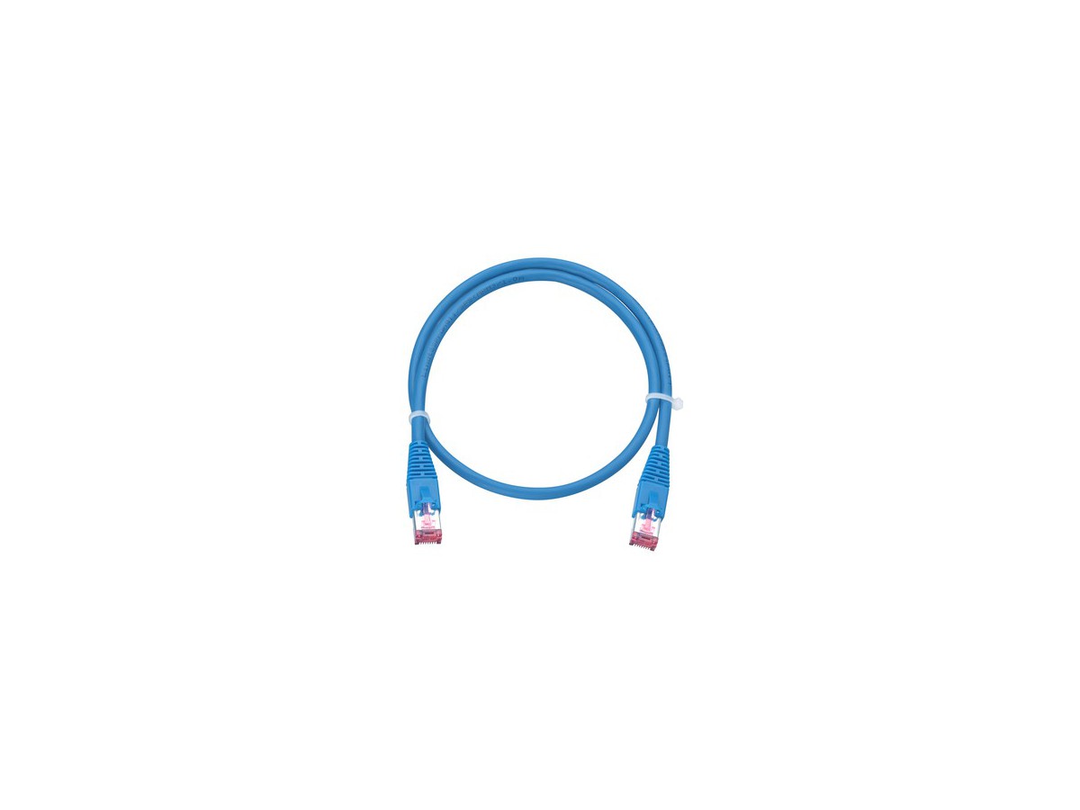 SWIT-VL Cat.6A S/STP hf RJ45 HR gr/bl 3m