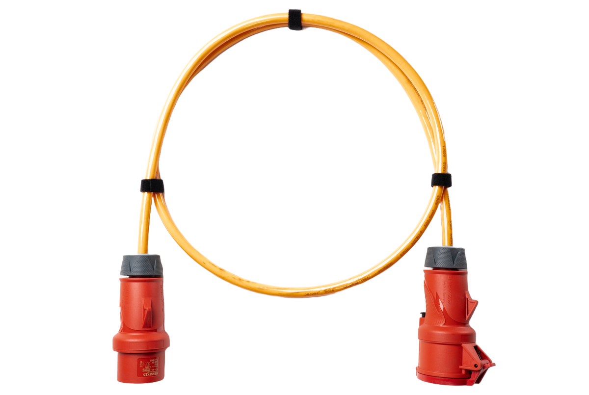 Câble confectionné sur mesure avec CEE 16A 5P 400V