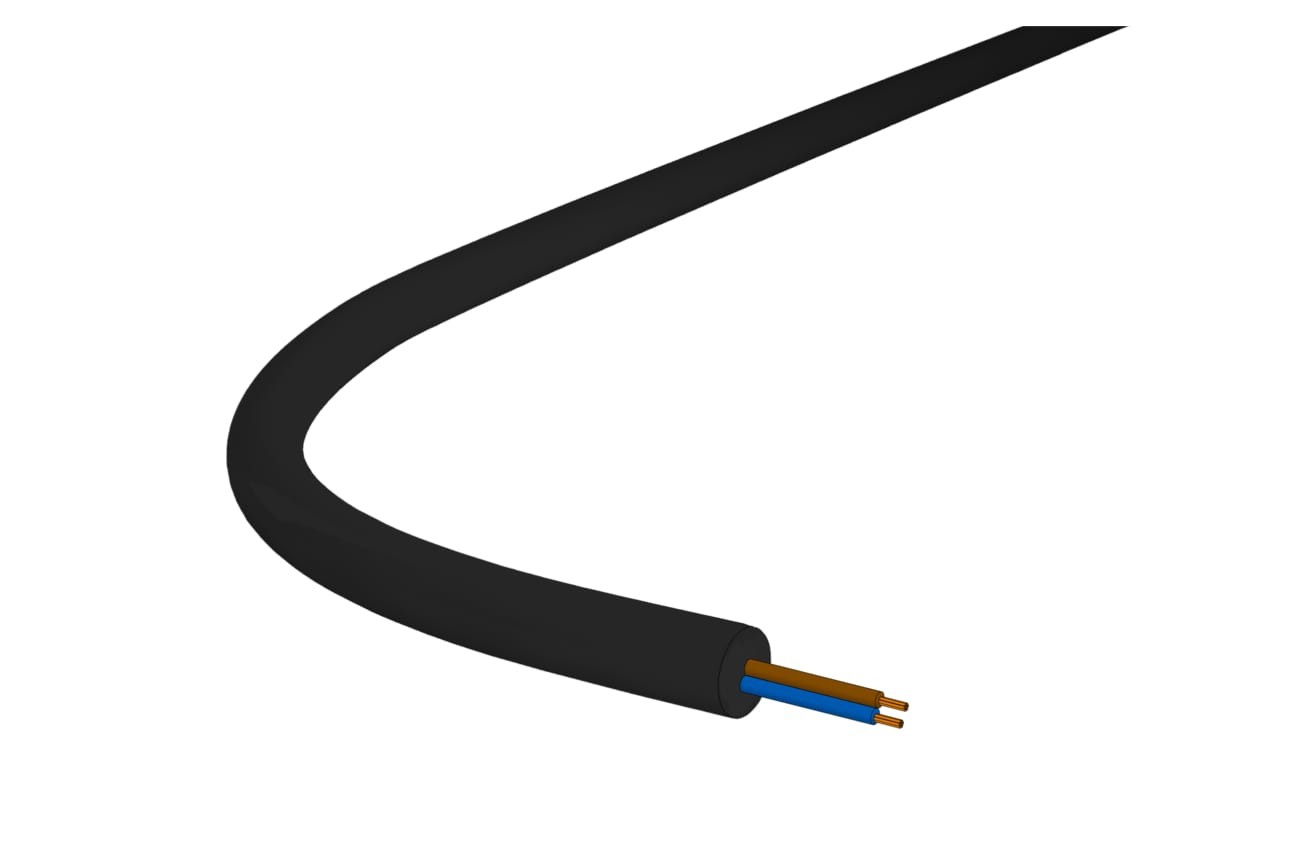 Gdv H07RN-F 2x6 LN schwarz Eca