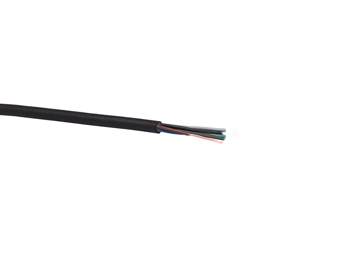 Câble Td 5x1 3LNPE PVC noir Eca