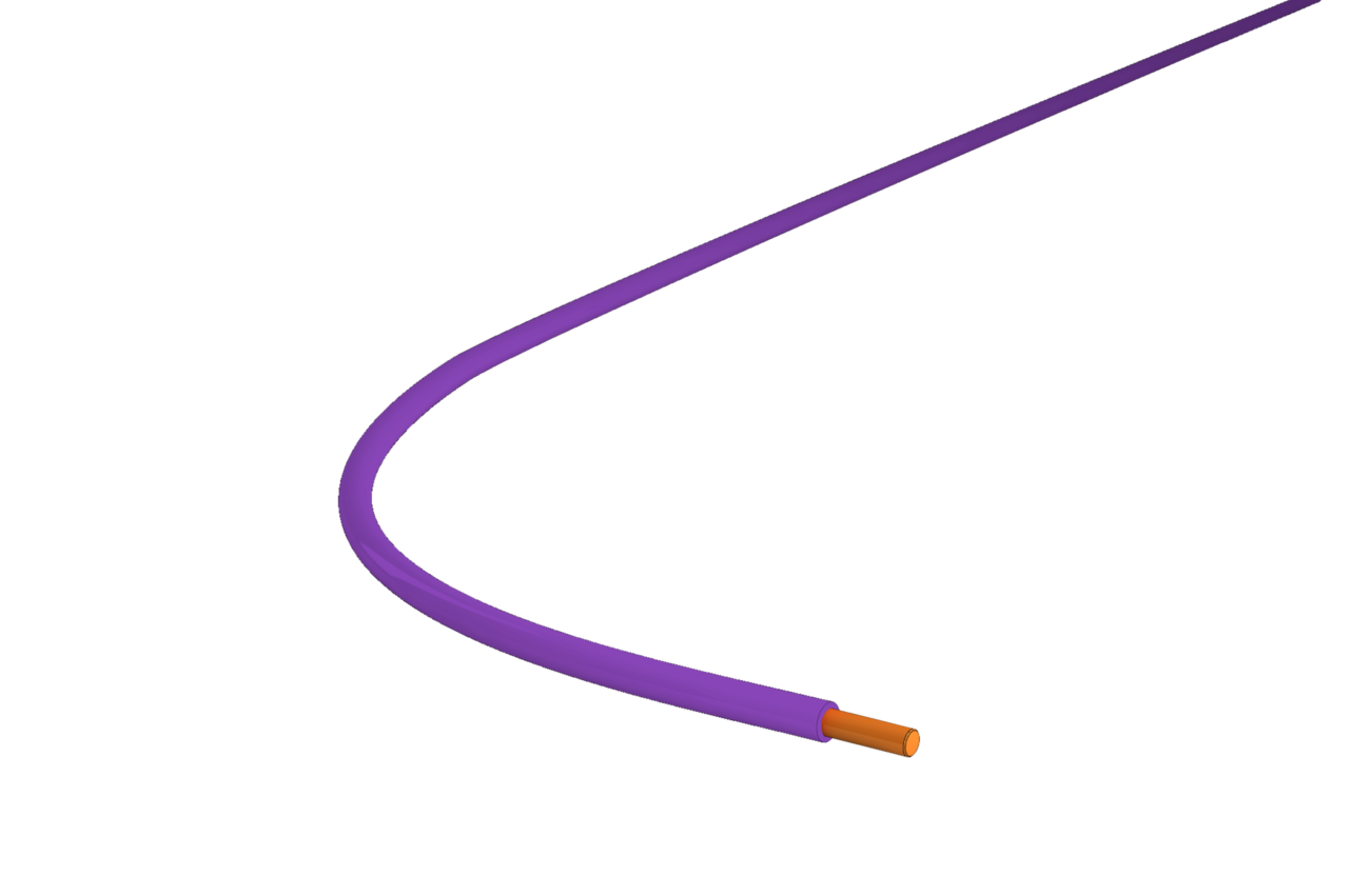 Draht 1.5mm2 hf violett Cca