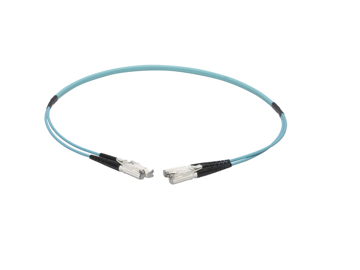 VL Dupl. Fig. 0 50/125 OM3 E2000/E2000 tk 9.0m