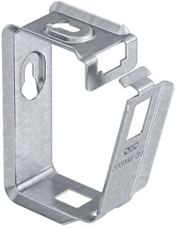 Regroupement de supports collectifs type 2031-M / 30 plafond et mur (a= 500 mm) (g= 2,5 kg/m)