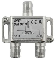 Répartiteur F, DM02D 2 fois 3,7dB 5-1300MHz