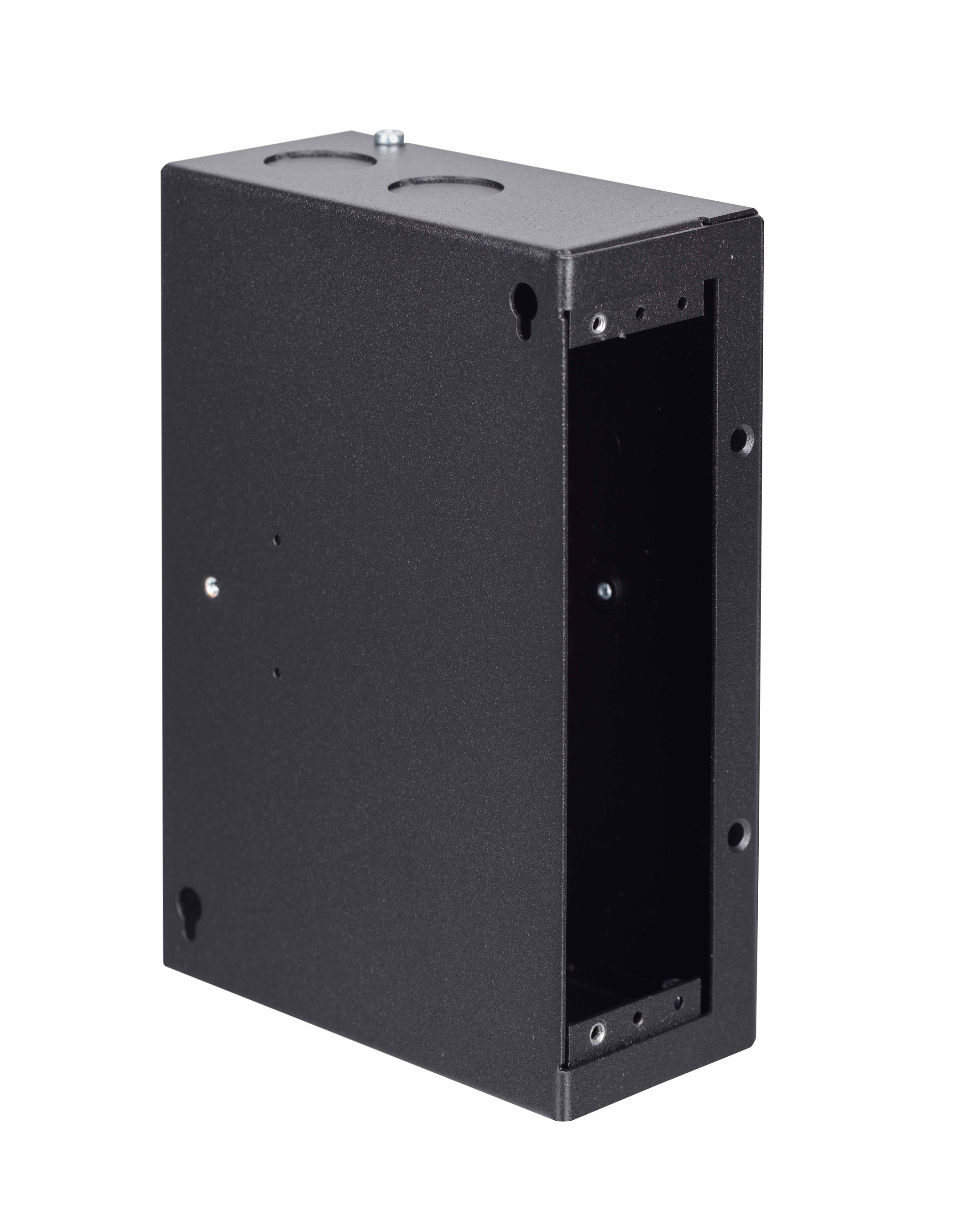 LWL-Hutschienengehäuse Stahl sz M20 
ohne Frontplatte und Spleisskassette