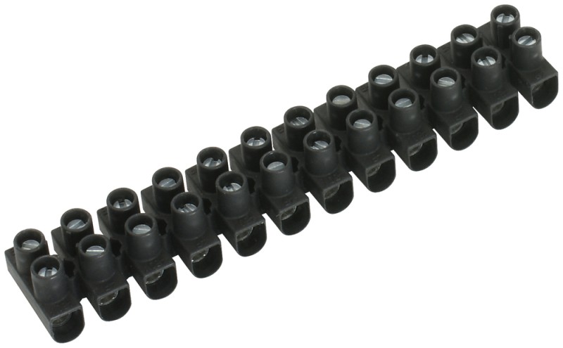 Barrette de bornes 6mm2 12L
