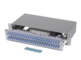 LWL 19" KEV 2HE ausz. 48xST OM3 komp.