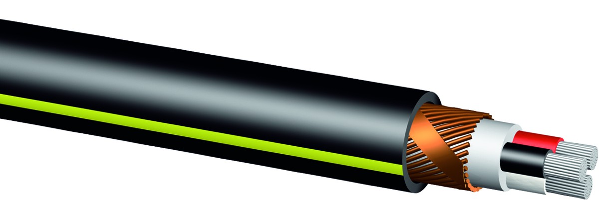 GKN Alrm 3x240/150 LPEN (sw/rt/ws) hf schwarz Fca