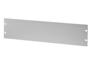 Blind-Frontplatte alu 5HE