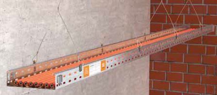 Chemin de câbles RKSM 6, suspension par câble Fil rapide