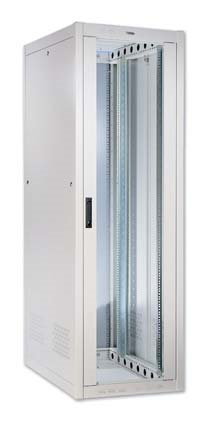 Rack sur pied 19" Pratik 800x800x1263 25U RAL7035