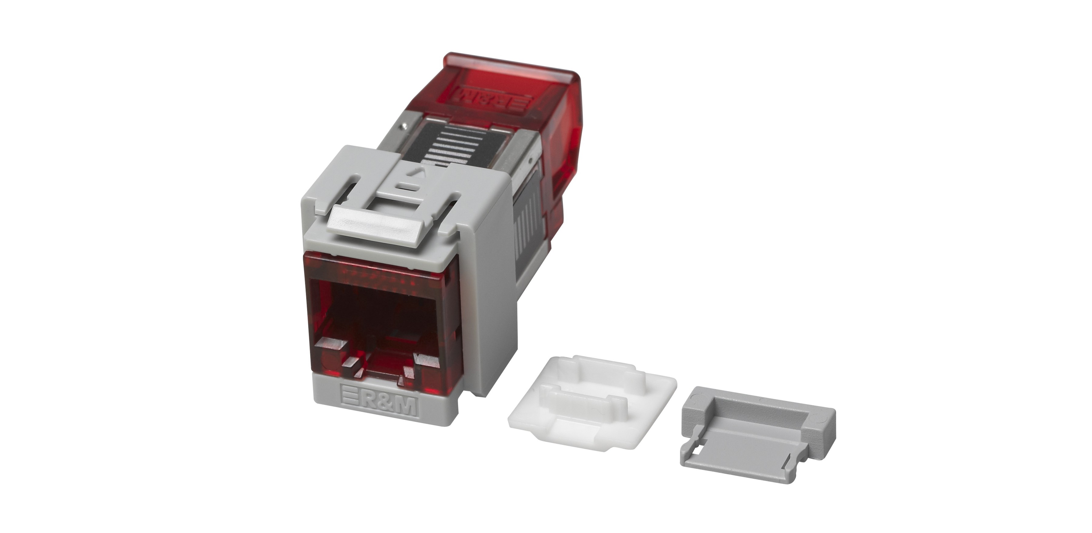 R&M Modul 1xRJ45 Cat.6A UTP Snap-In