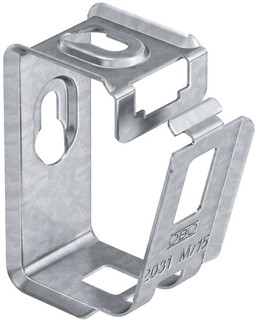 Pose de faisceau de console collective type 2031-M / 15 plafond et mur (a=500 mm) (g=1,5 kg/m)