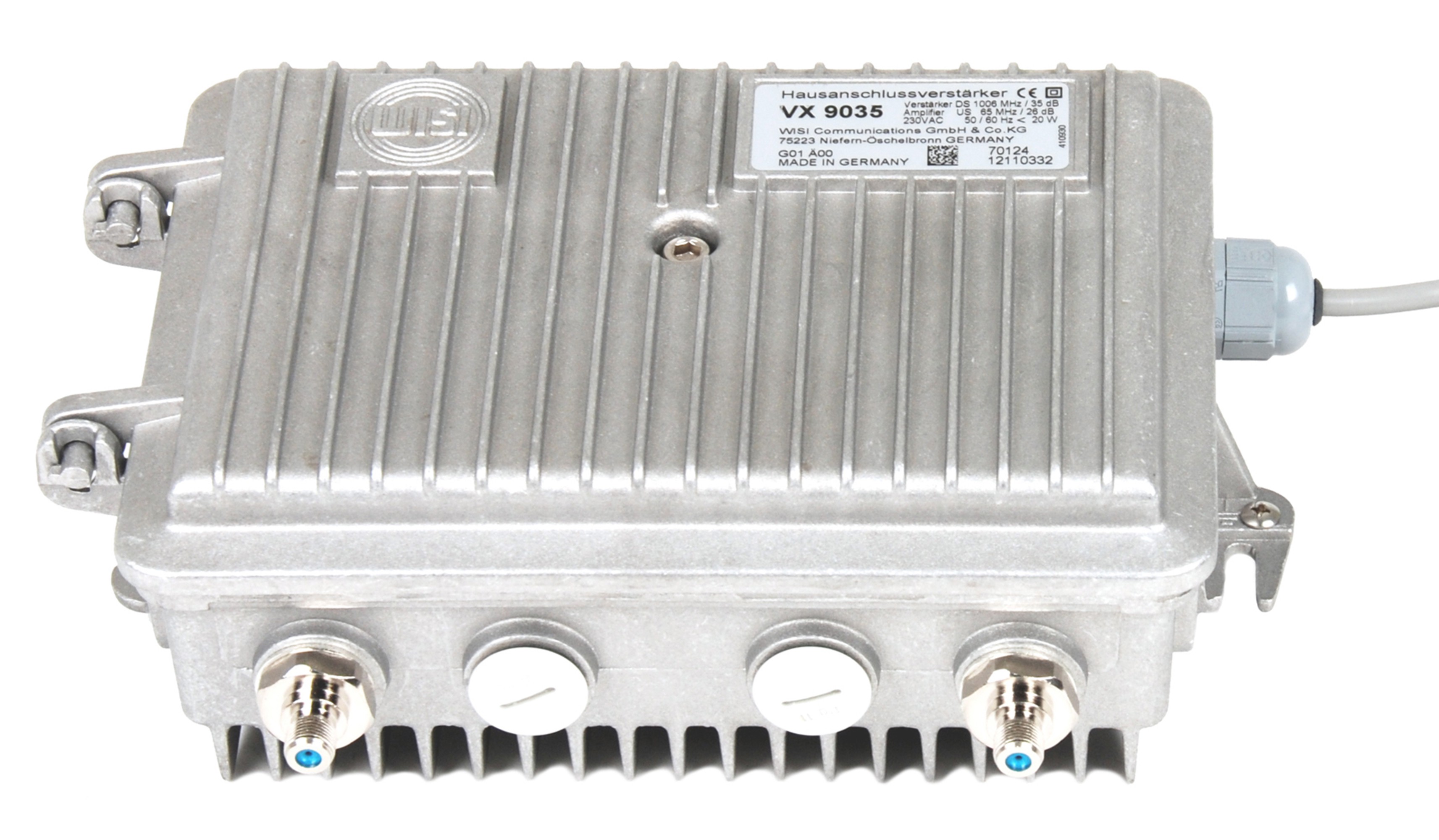 Amplificateur R/TV WISI VX9035 1GH 34dB, a.voie de retour