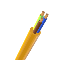 Câble PUR 3x4 LNPE orange  H07BQ-F