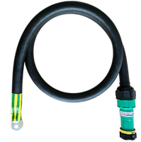 Alu Verlängerungskabel Gdv Schwarz 1x240 konf. Kabelschuh/Kupplung Powersafe 10m