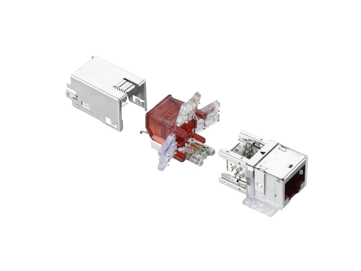 R&M Modul 1xRJ45 Cat.6A STP