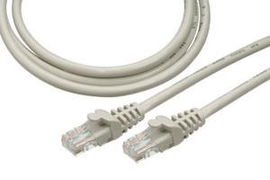 Patchkabel Kat.5e UTP PVC gu 30.0m