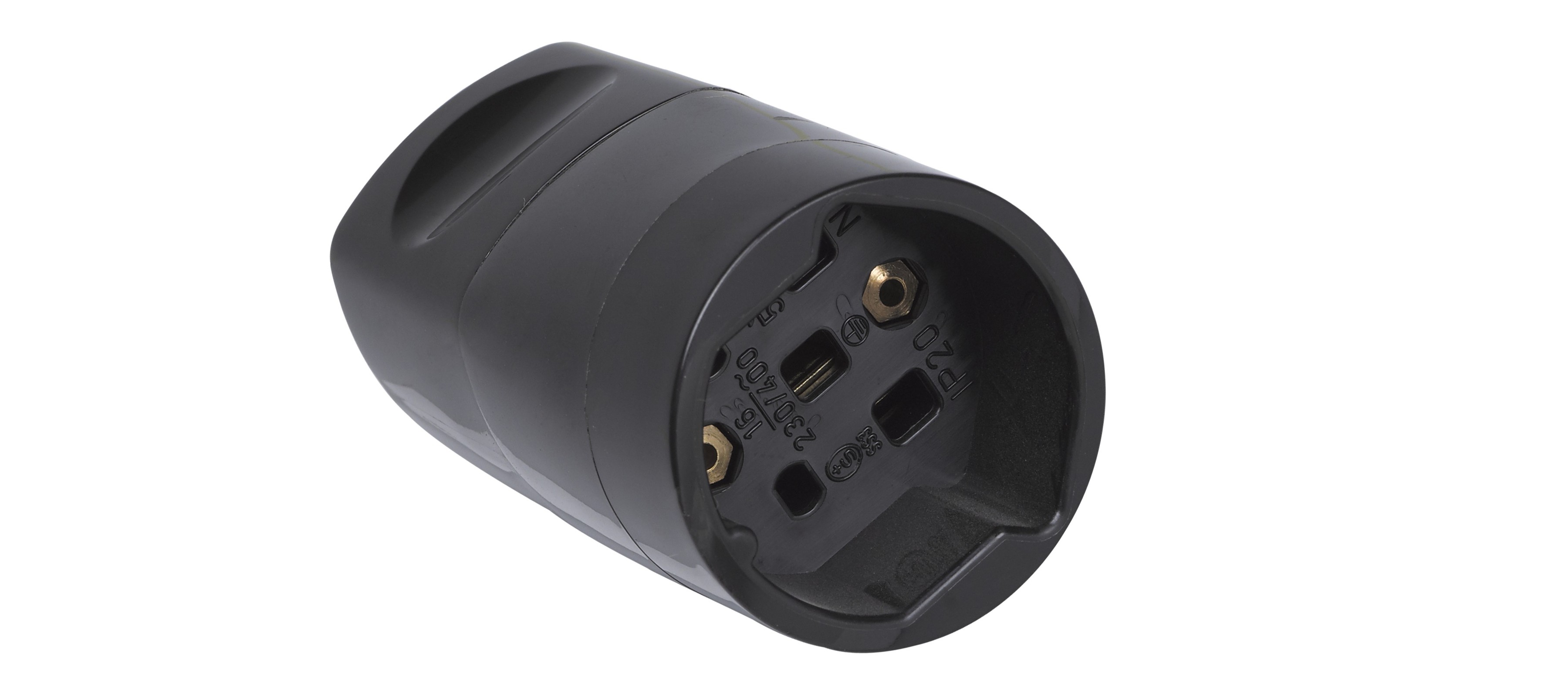 Kupplung Typ 25 16A schwarz