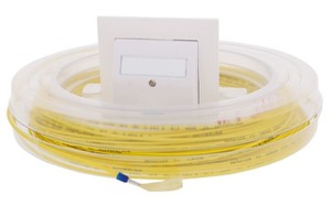 FTTH OTO-Hybrid UP 4xLC/APC 2xLC/APC Kupplung PYRAMID 10m