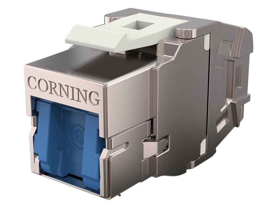 Corning RJ45 Jack Cat.6a Keystone STP KS500S