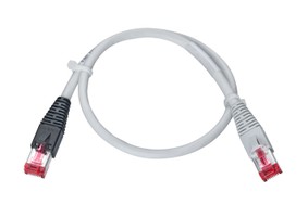 AK-fn VBS Typ 17+ Kat.6 hf gr/gr/sz 10.0m Kabel: freenet grau / Stecker Hirose TM-21 Seite 1: grau Schirm offen Seite 2: schwarz Schirm geschlossen