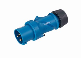 CEE Stecker 16A 3P 230V Power Top Xtra blau 6H IP54