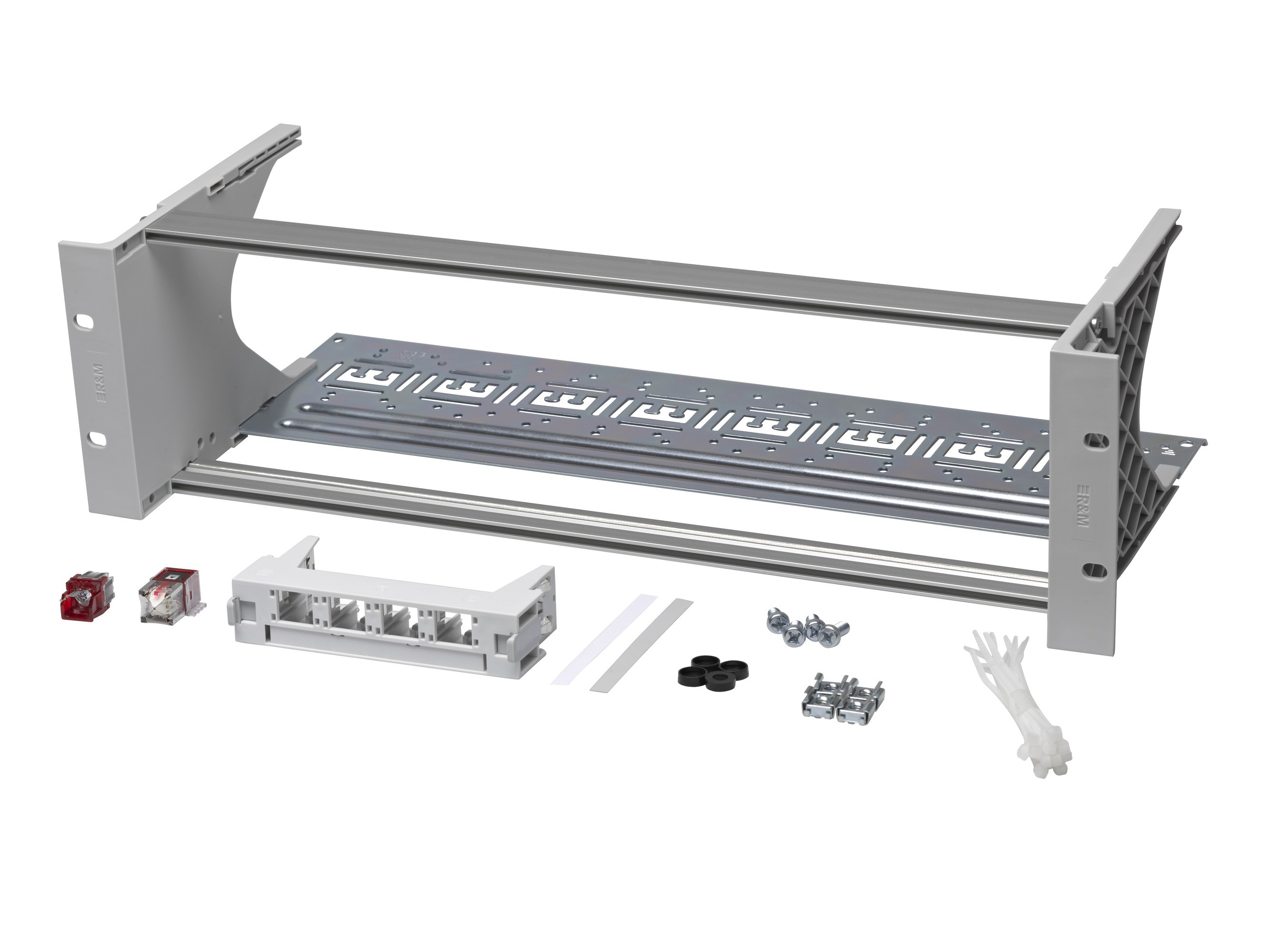 R&M Patch panel Global 19" 3U 60xRJ45/u Kat. 6A ISO