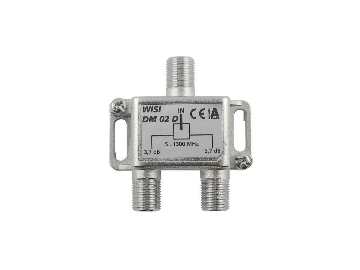 F-Verteiler, DM02D 2-fach 3,7dB 5-1300MHz