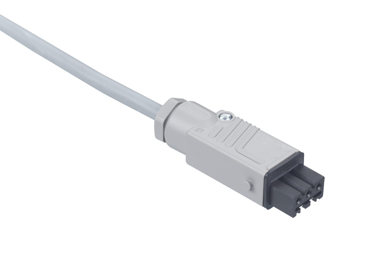 Câble de store sh 4x1.5mm2 LNPE gris 12.5m, prise mobile STAK3N fournies par le client