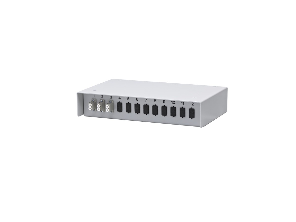 LWL AP Box zu ML 3xLC/Dupl. MST MM