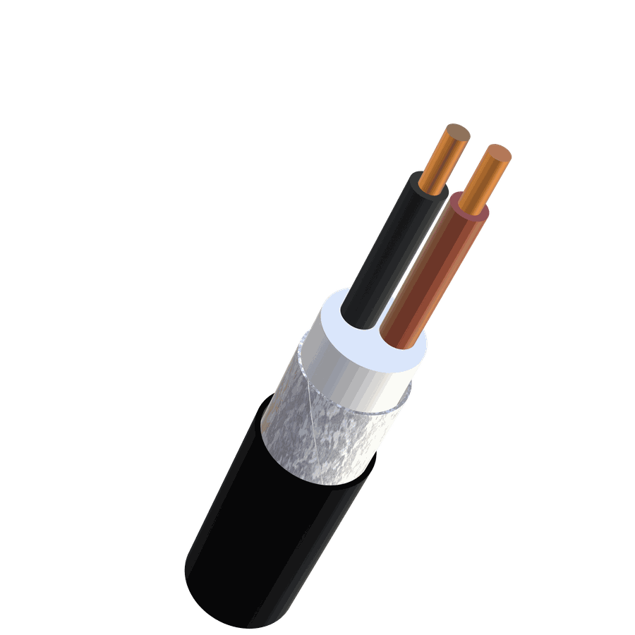 FE05B-CL 2x2.5 2L sh noir B2ca