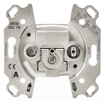 2-Loch Breitbanddose, 19 dB, 2GHz, EB