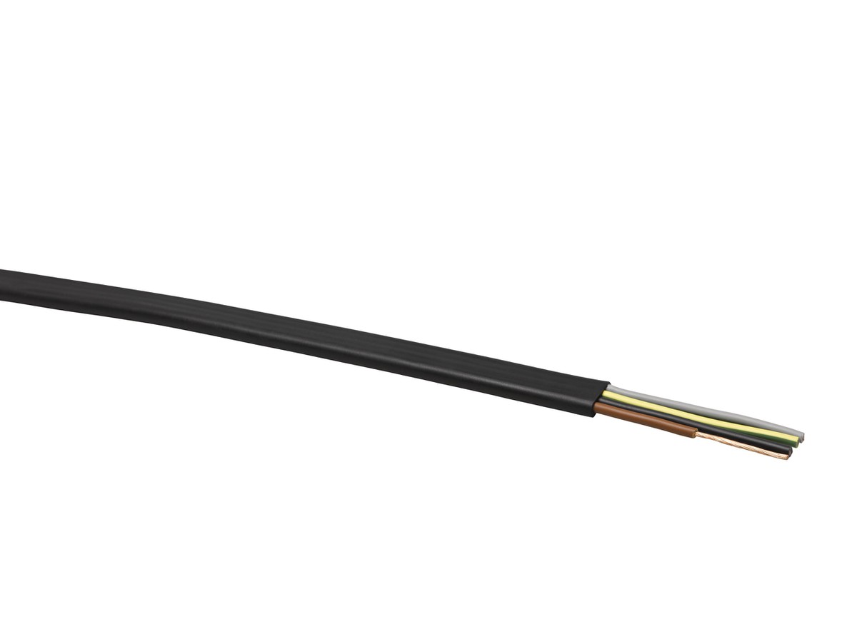 Câble plat néoprène 4x2.5 3LPE noir