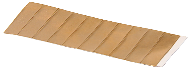 Kupferband 20 Stück vorgestanzte Streifen