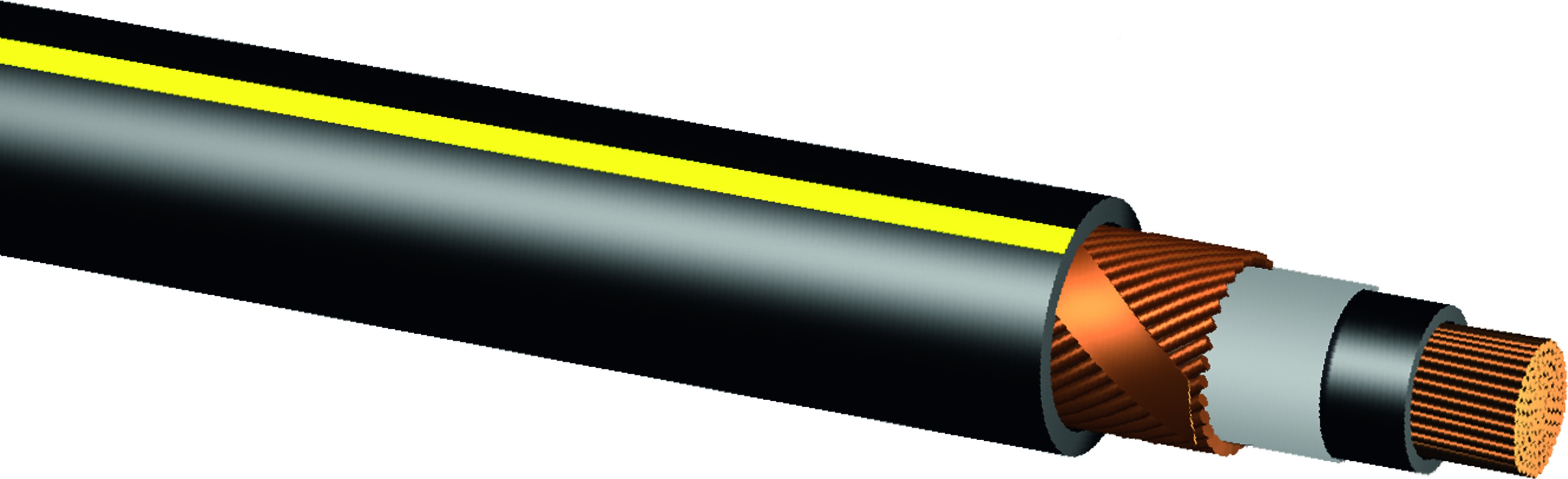 GKN flex 1x300/100 LPEN hf schwarz Fca