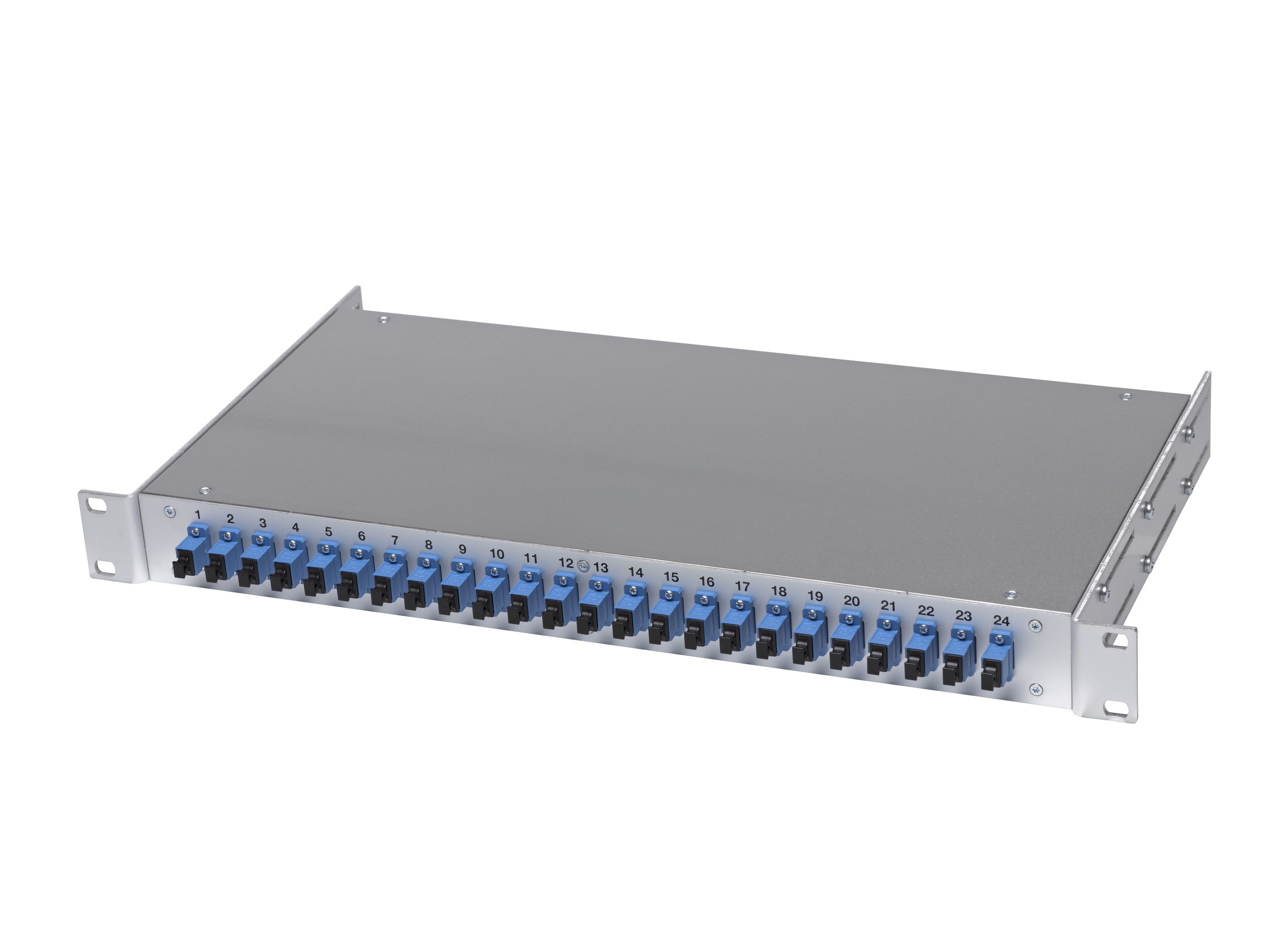 LWL 19" KEV 1HE zu ML 12xSC MST SM