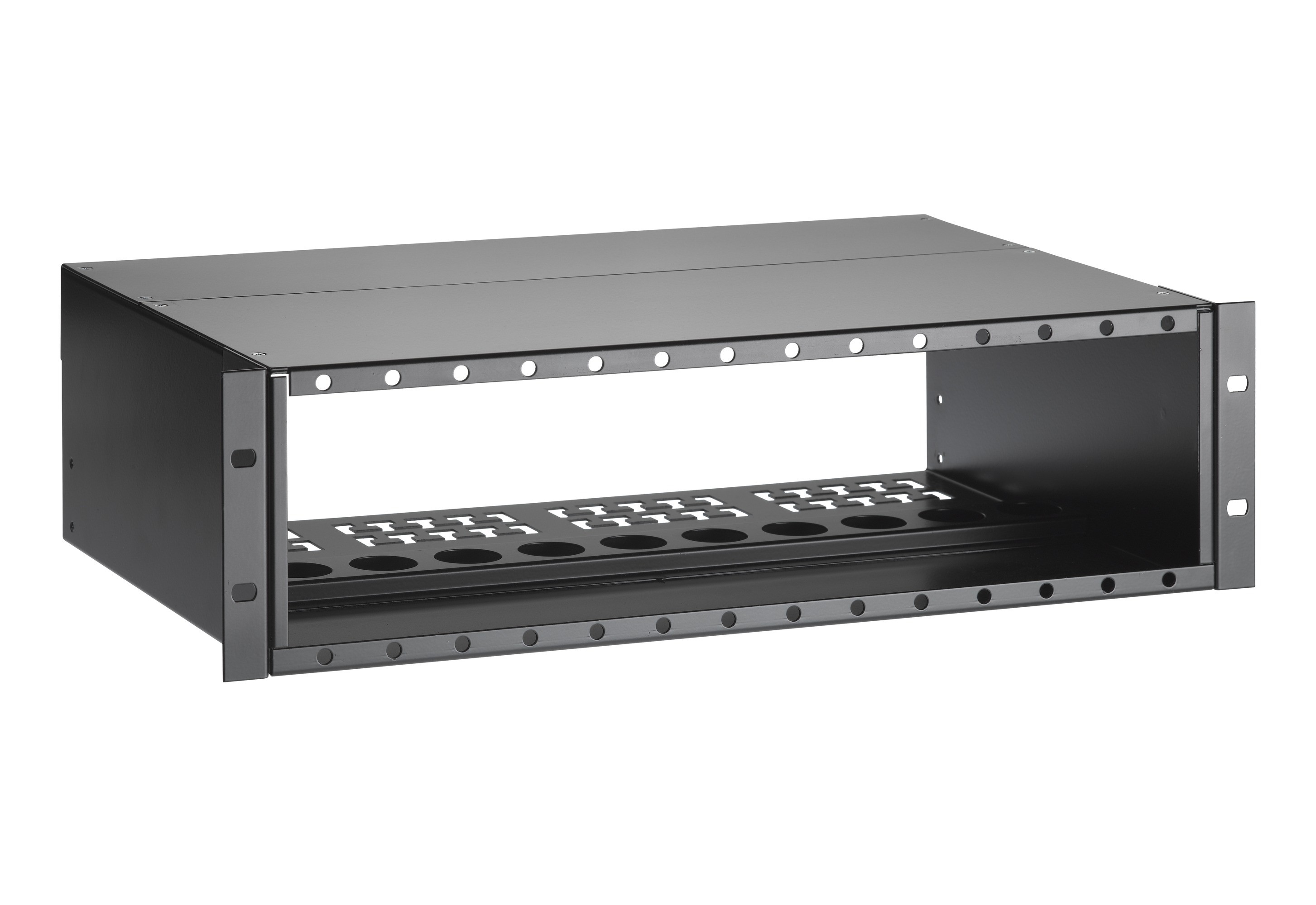 MTP 19"Baugruppentr. KLO 3HE leer schwarz