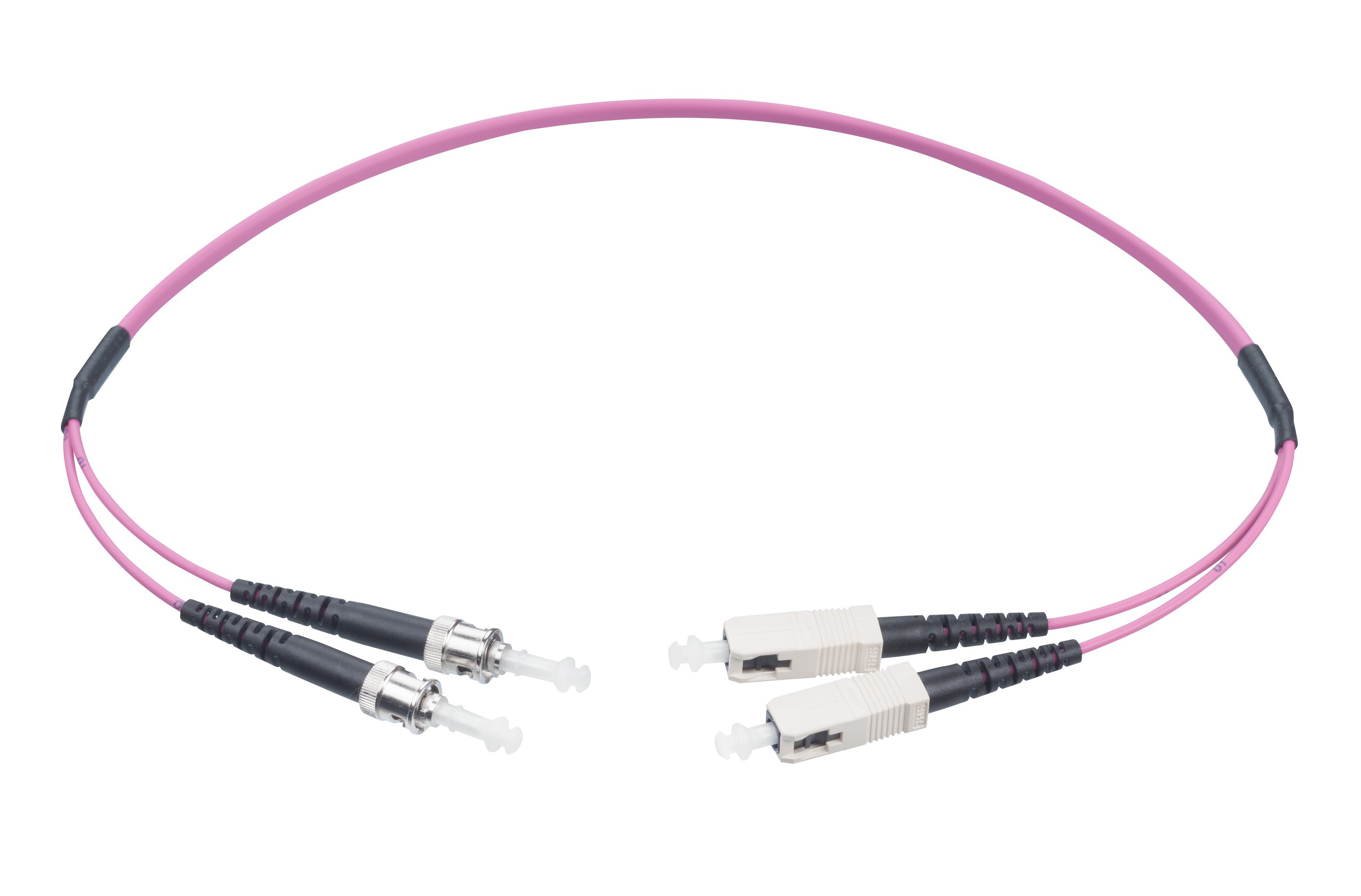 VL VBS Typ 122 Duplex AD 50/125 OM4 ST/SC 0.5m