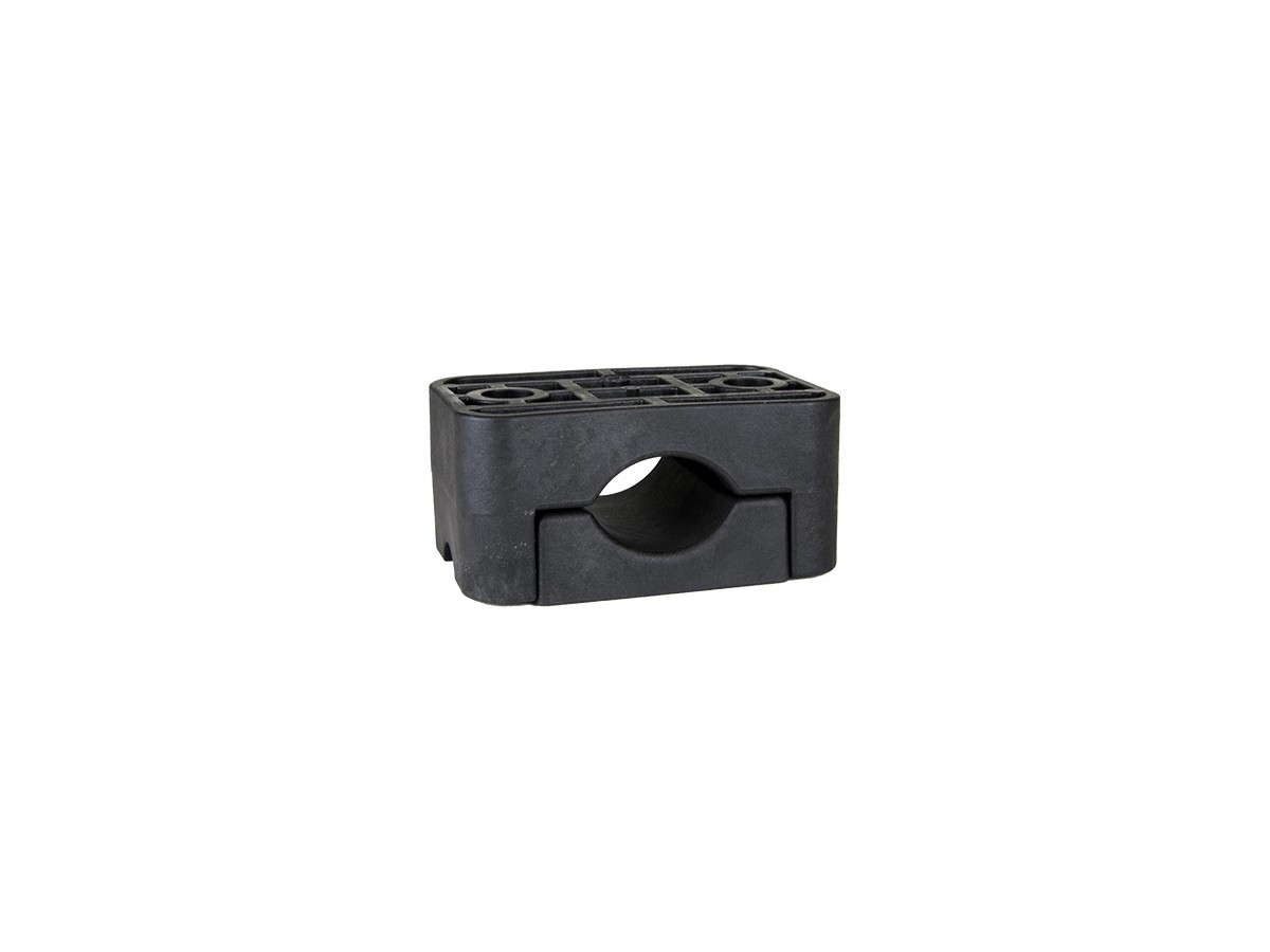 Bride de fixation 50-75 mm noir,  KOZ 50-75, Polyamide renforcé de fibre de verre, sans vis