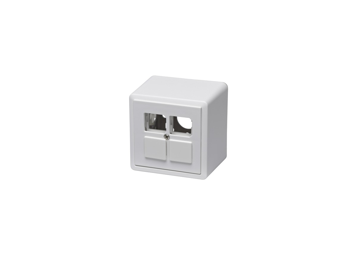 AP-Dose Kalysto für 4xRJ45 Einsatz weiss