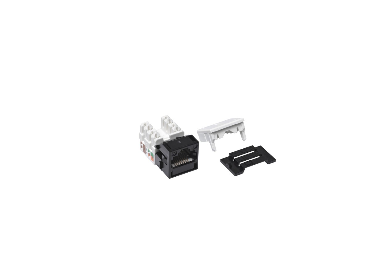RJ45-Modul MPS 100E Kat.5e sw.