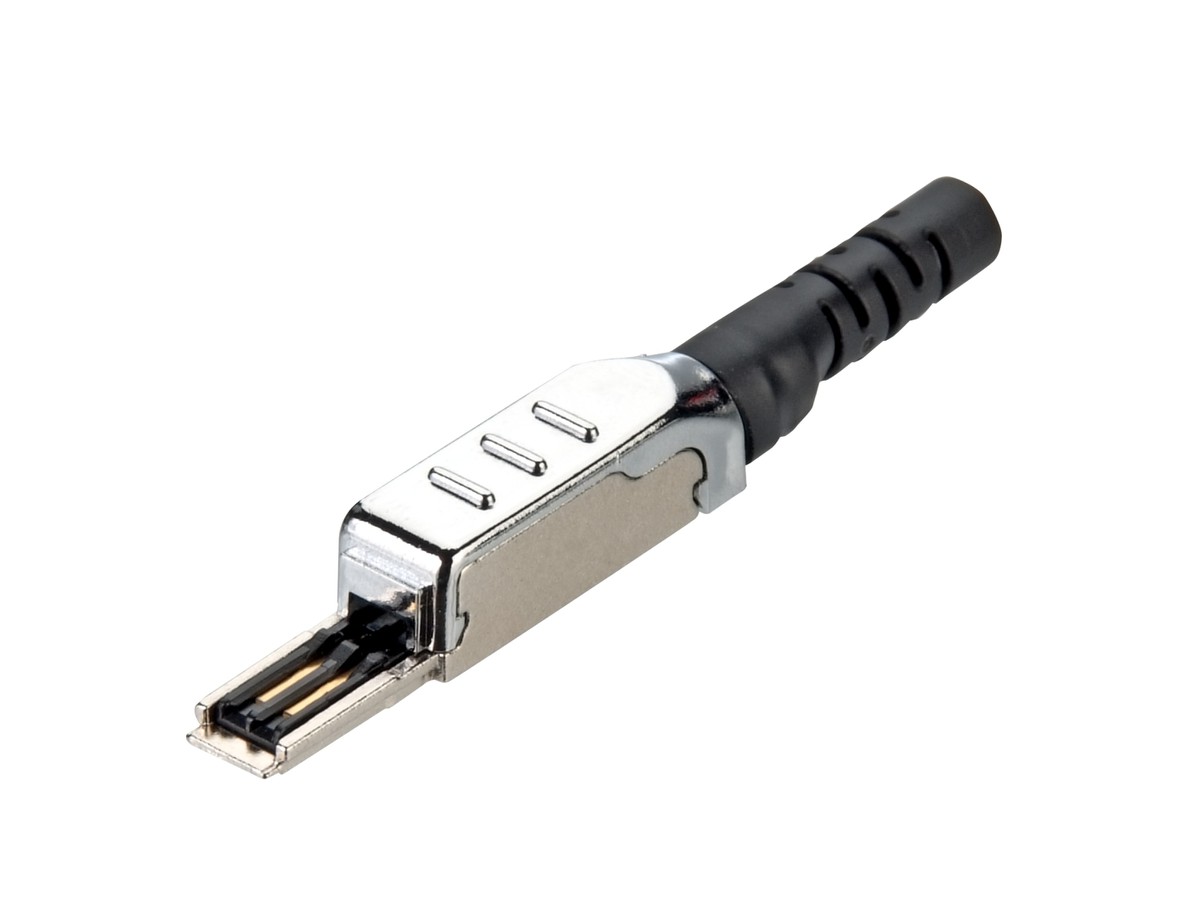 unilan Datenstecker PS-Tera 1P geschirmt sz