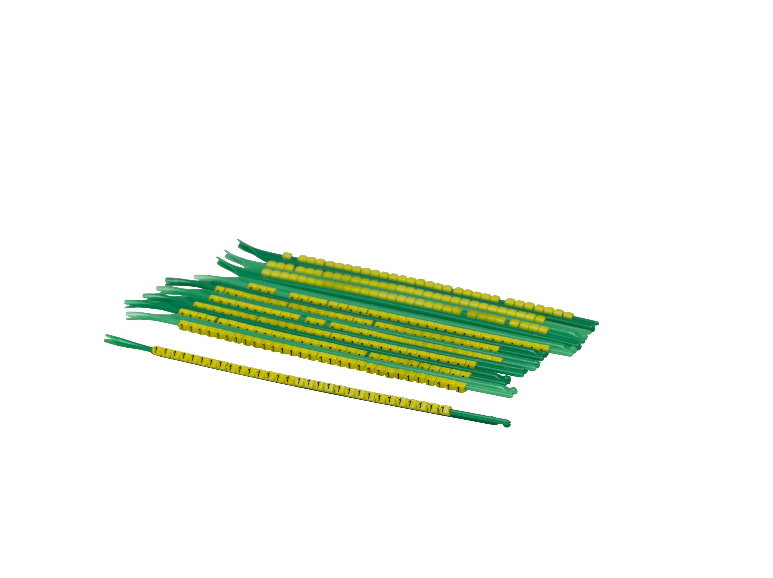 Schnapptüllen 03 gelb 1.90-2.65 "1" VPE: 10 Stäbe à 30 Stk. (300Stk)